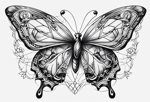 Borboleta tattoo idea