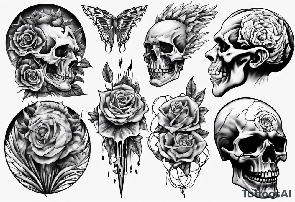 mental pain tattoo idea