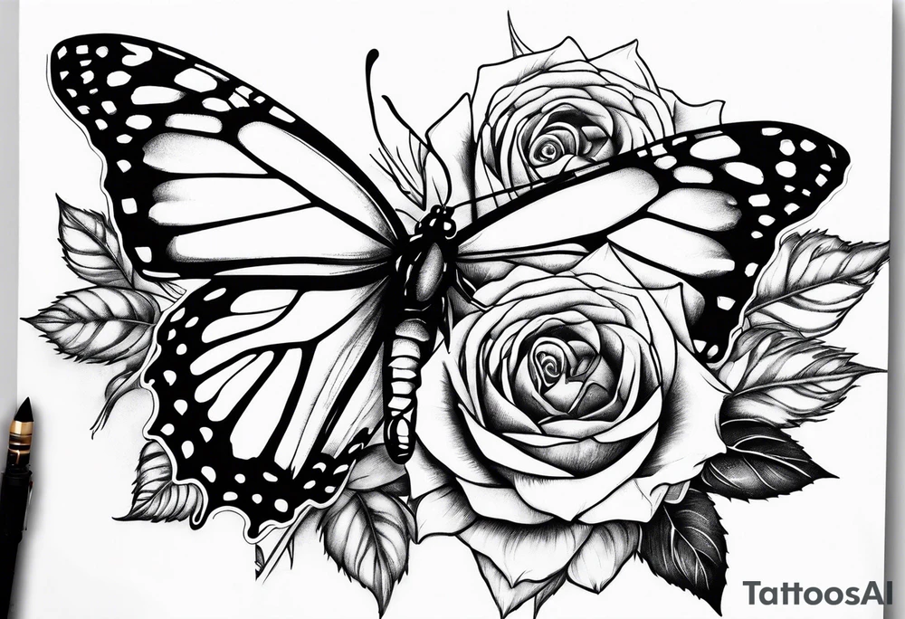 Butterfly, sunflower, camera, book, flower rose tattoo idea Butterfly, sunflower, camera, book, flower rose tattoo idea