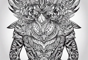 Tribal Back Tattoo tattoo idea