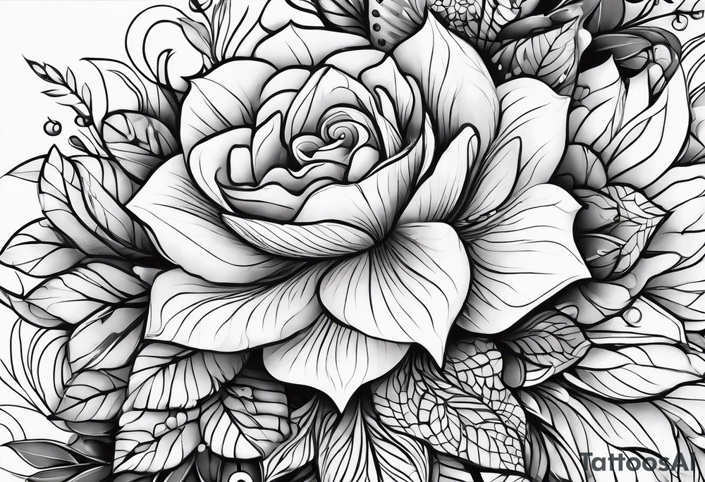 Overlapping ACCGH tattoo idea