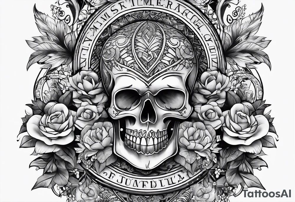 full sleeve canvas tattoo idea