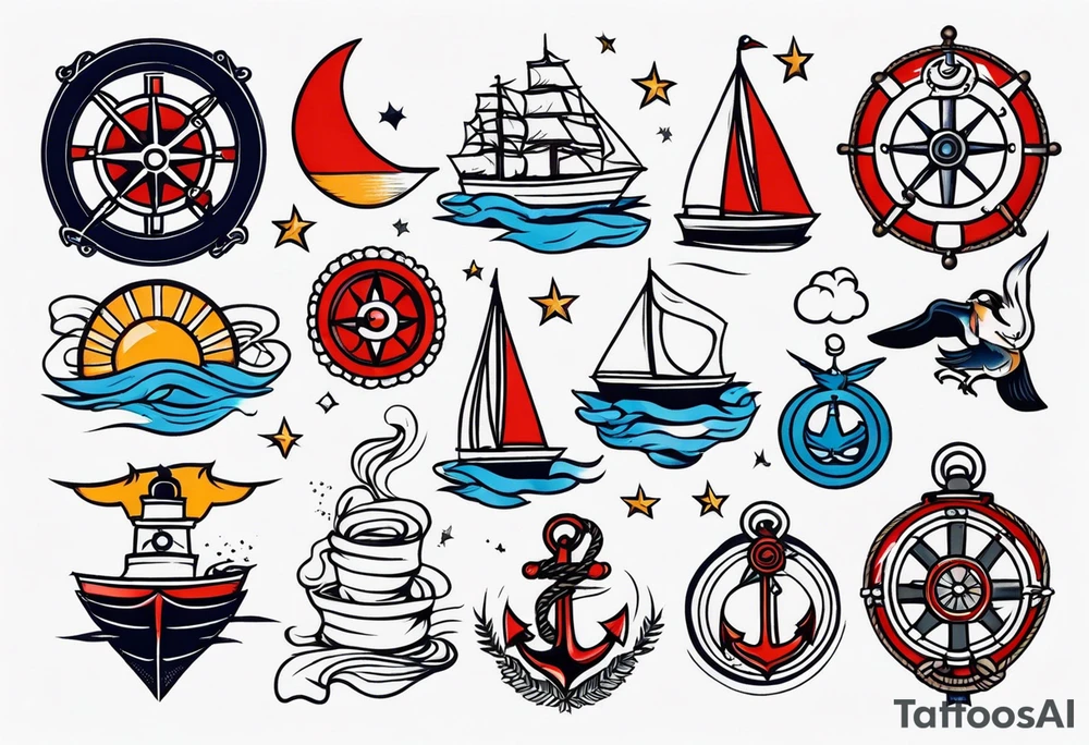 traditional sailor tattoo ideas tattoo idea