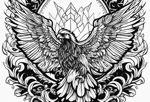 a symbol of firmness of spirit, strength and stability tattoo idea