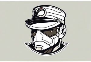 Solid snake with a potato hat tattoo idea