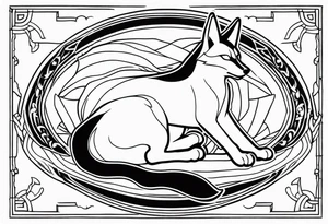 kitsune tattoo idea