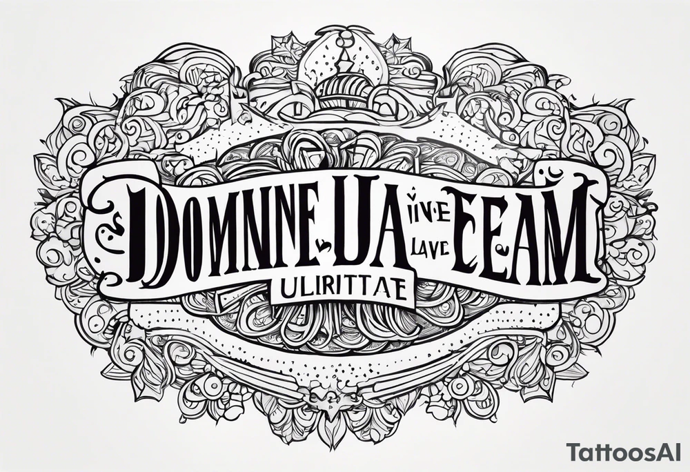domineadiuvaincredulitatemmeam tattoo idea