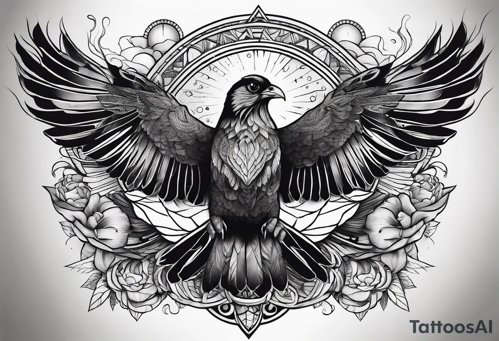 Colombe électricité tattoo idea
