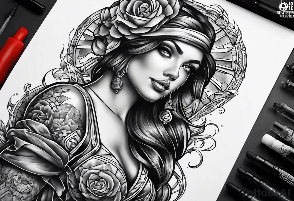 mechanic tattoo idea