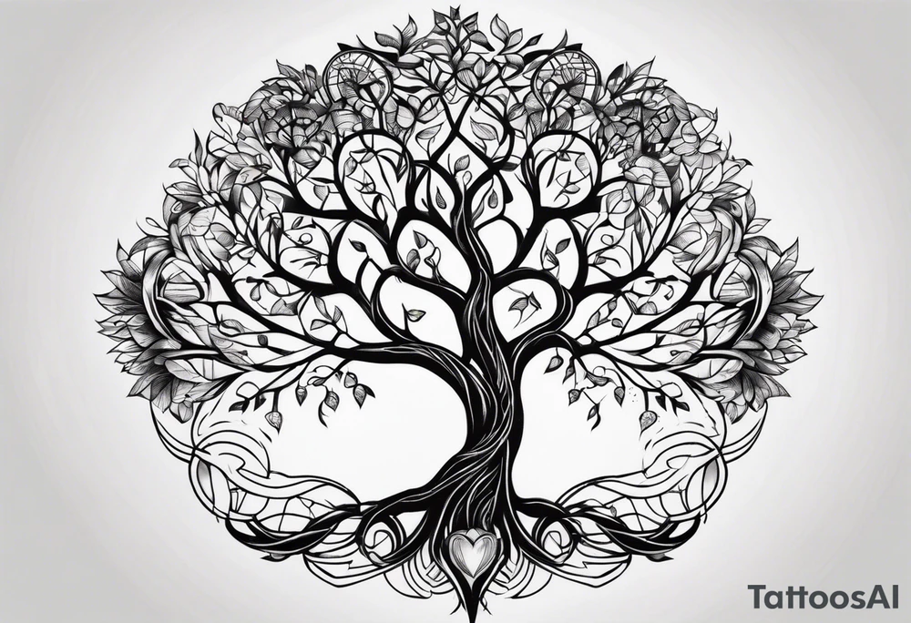 Tree of life tattoo idea