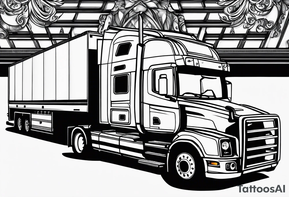 Scania v8 tattoo idea