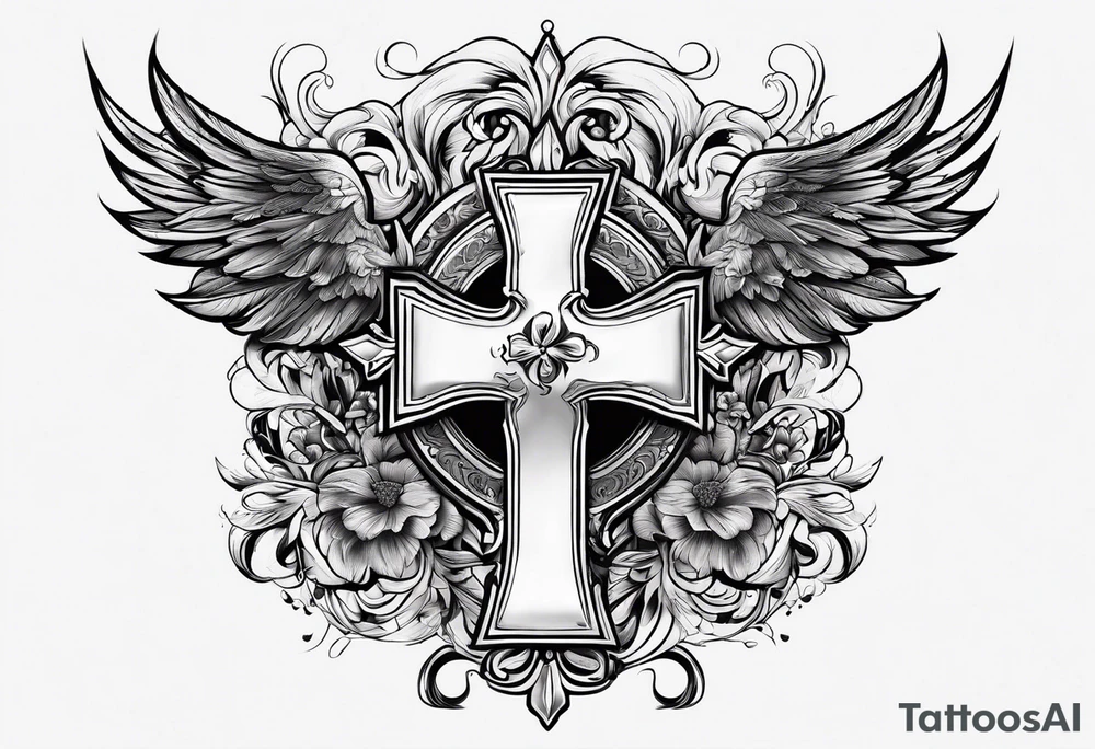 cross tattoo idea