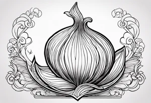 Glass onion tattoo idea