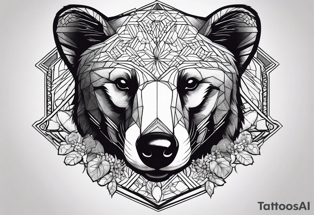 Honey badger and medicine tattoo idea