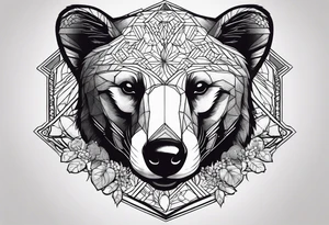 Honey badger and medicine tattoo idea
