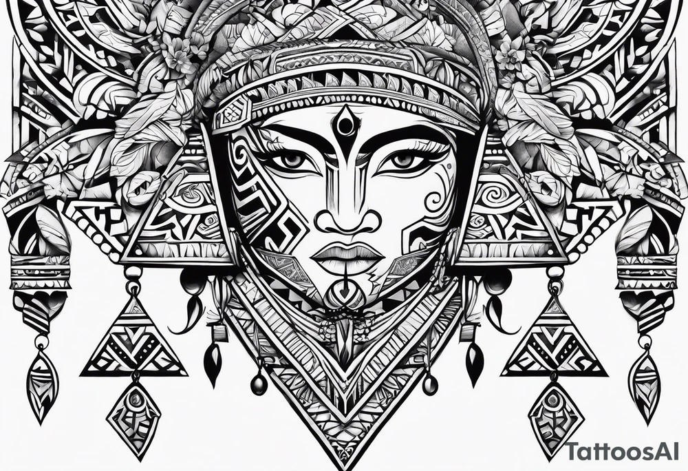Tongan tribal tattoo tattoo idea