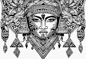 Tongan tribal tattoo tattoo idea