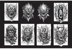 Berserk brand of sacrifice tattoo idea