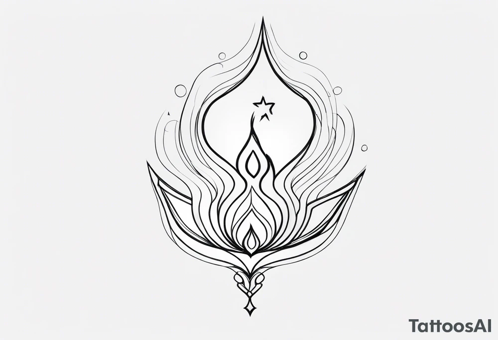 My light tattoo idea