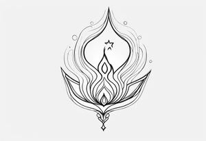 My light tattoo idea