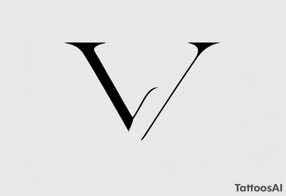 The letter “Y.” For on my bicep. I want the letter to be minimal but oldschool and powerfull tattoo idea