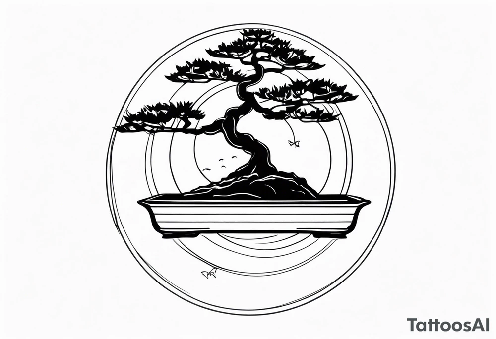 bonsai tattoo idea