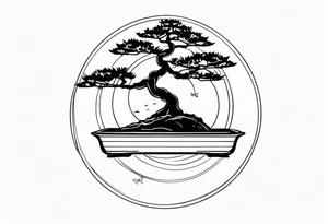 bonsai tattoo idea