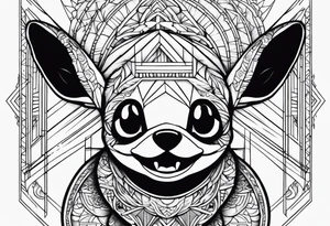 Stitch tattoo idea