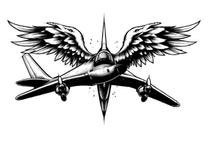 aviation sleeve tattoo idea