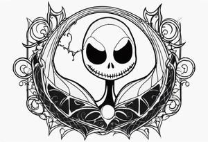 Jack Skellington tattoo idea
