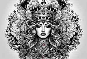 bad king tattoo idea