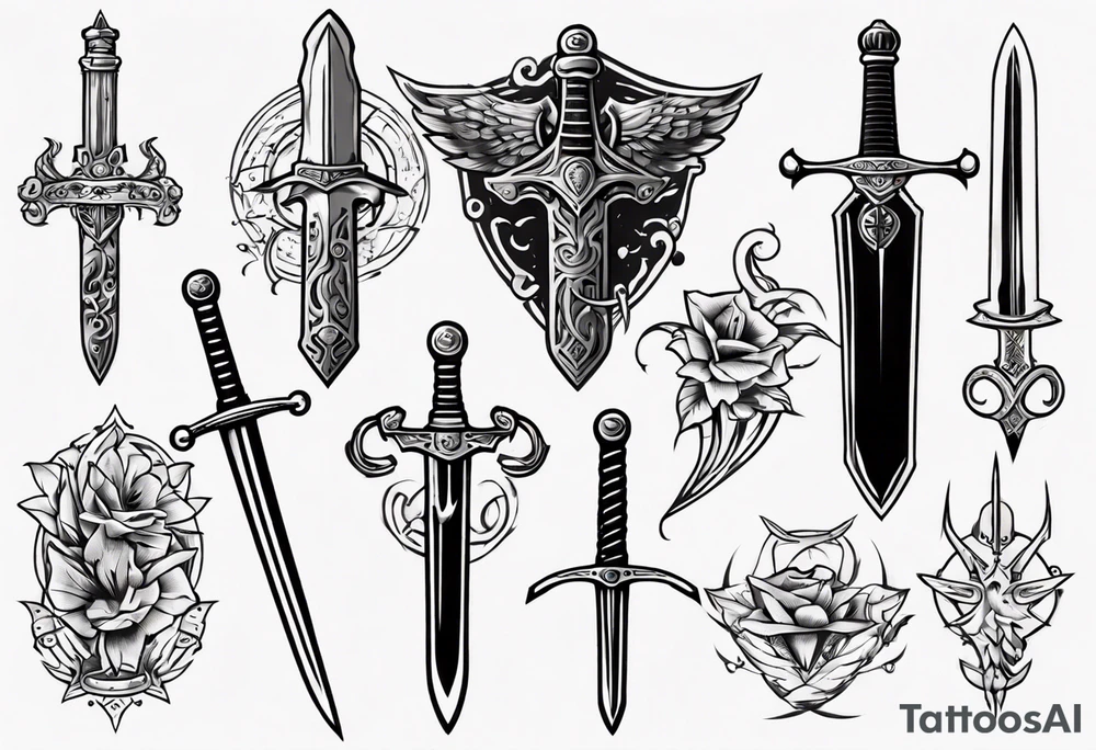 Sword tattoo idea