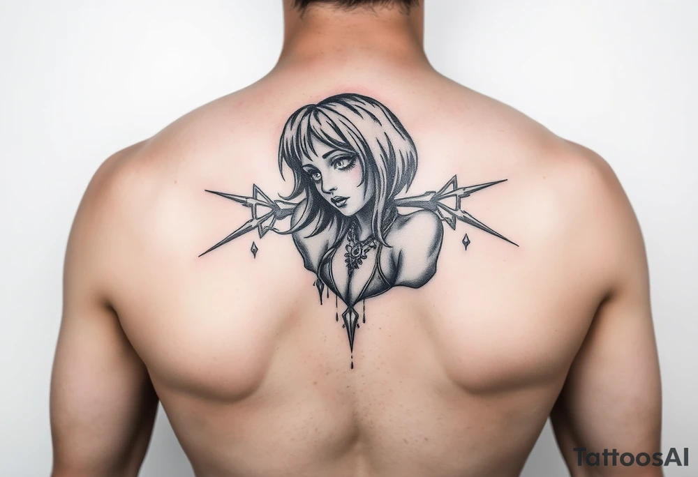 Gangsta sadgirl tattoo idea