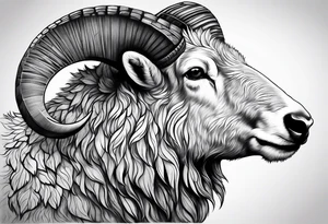 stone sheep grizzly yukon tattoo idea