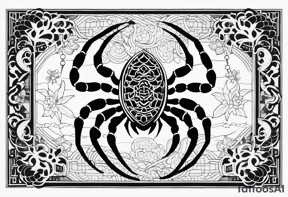 prayerbeads, spider, tattoo idea