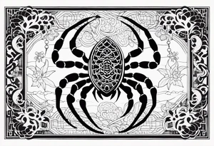 prayerbeads, spider, tattoo idea