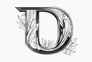 J and R letter tattoo tattoo idea