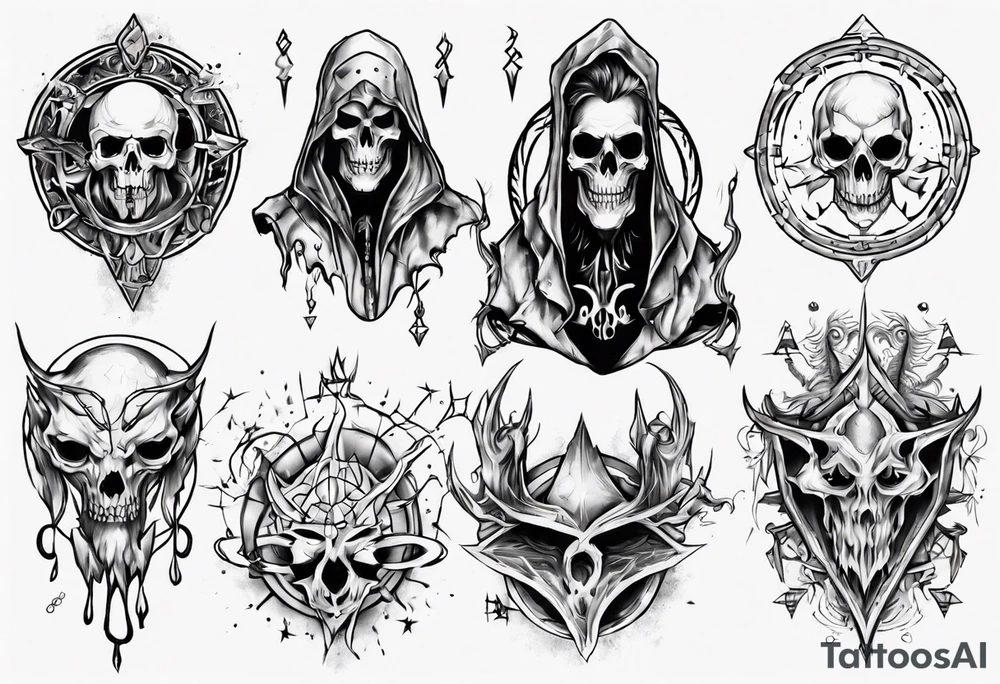 Warlock tattoo idea