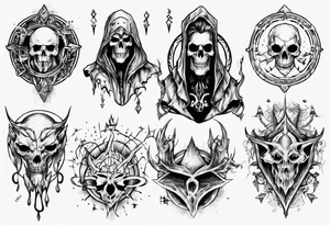 Warlock tattoo idea