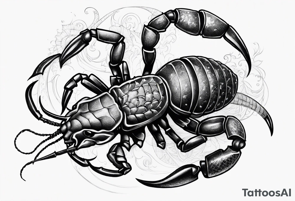 scorpion tattoo idea