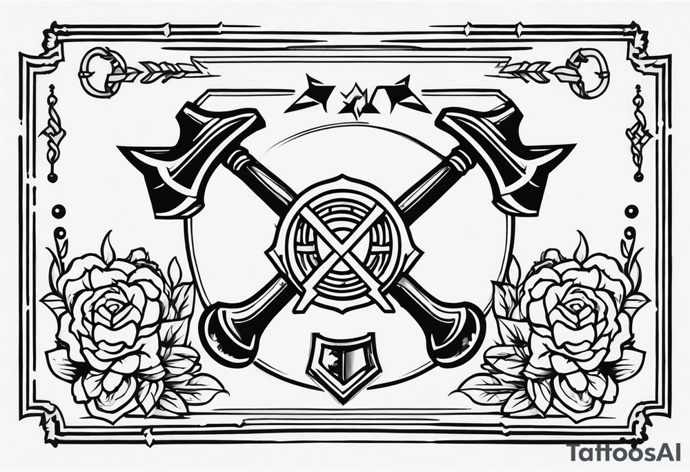 hammer discipline tattoo idea