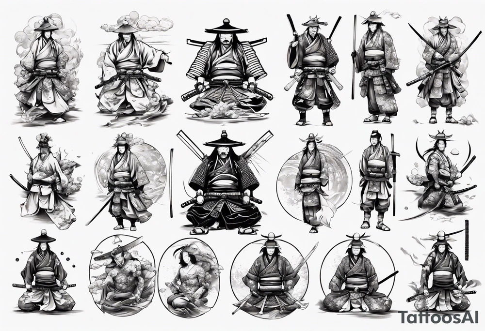 samurai tattoo idea