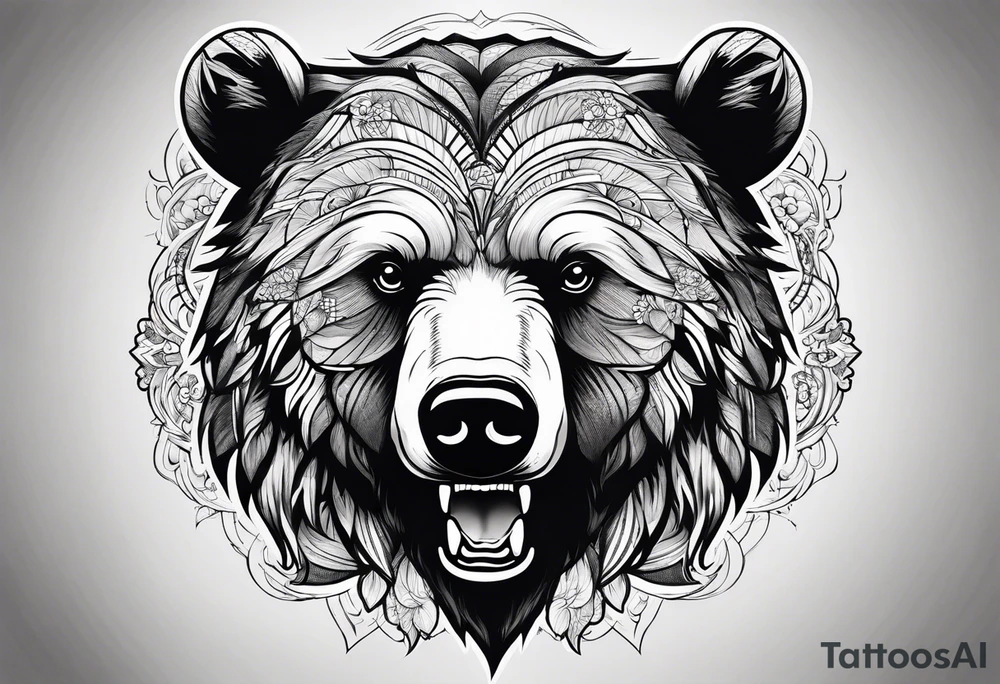 A Bear tattoo idea