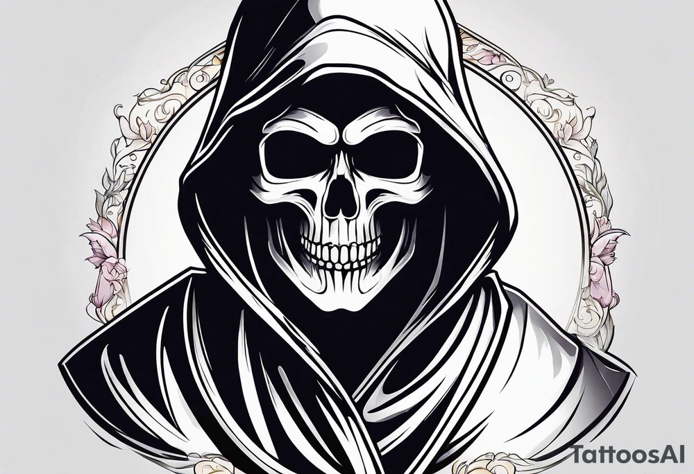 grim reaper tattoo idea