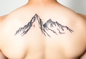 tre cime di lavaredo tattoo idea