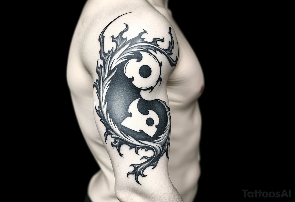 Naruto yin and yang tattoo idea