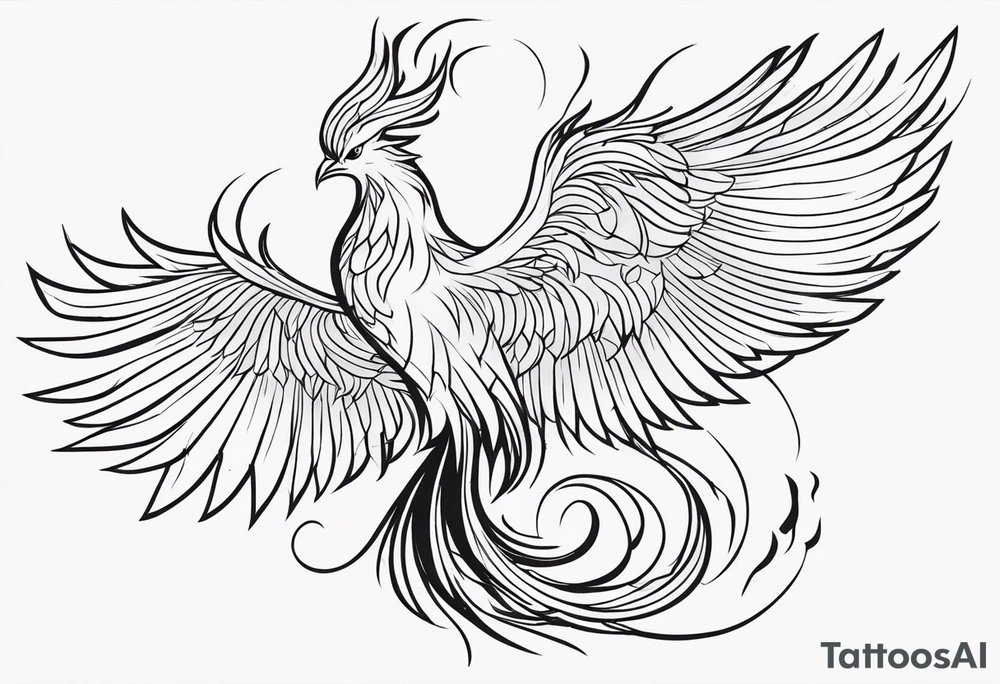 phoenix tattoo idea