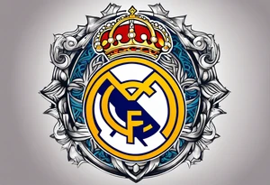 real madrid tattoo idea