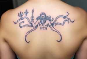 Poseidon tattoo idea