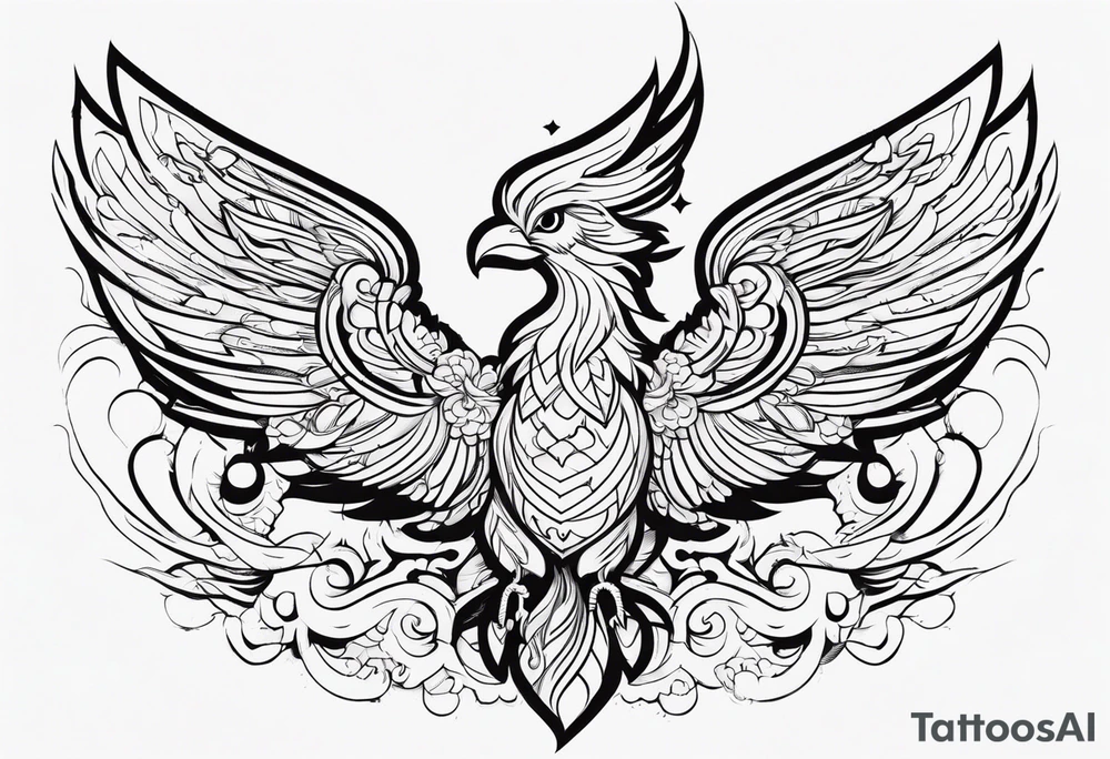 PHOENIX tattoo idea